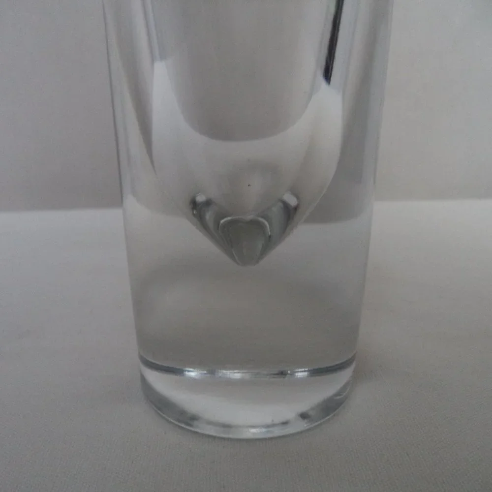 Carlo Moretti 1980’s Stiletto Bullet Cocktail Glasses Made in Italy Signed 6.8" - Picture 3 of 8